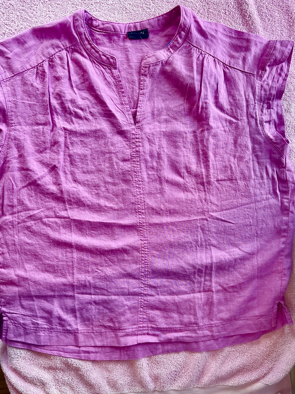 SPLENDID XXL Linen Blend Top